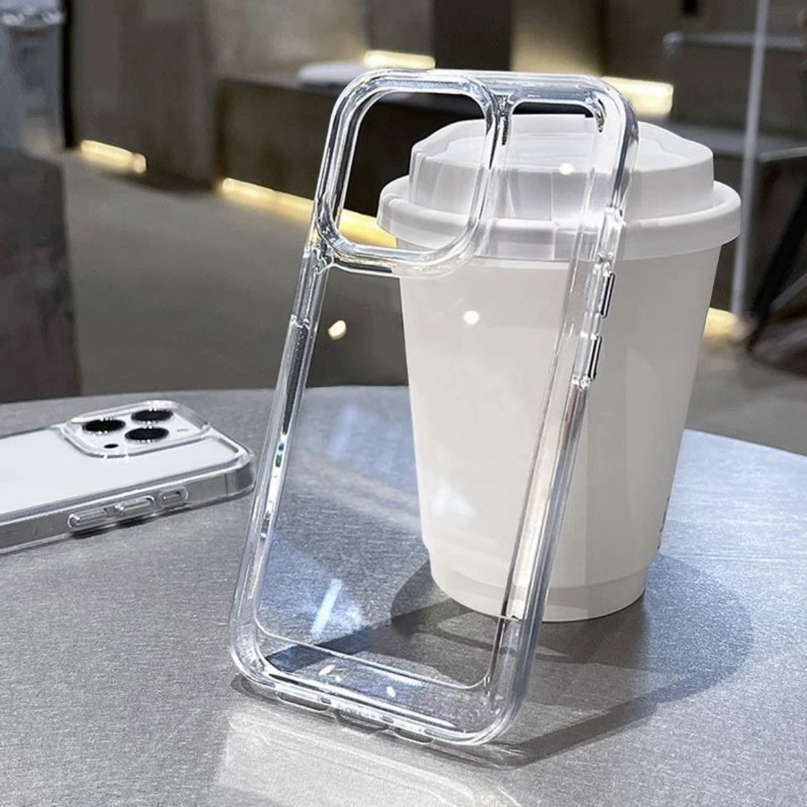 Premium Minimalist Transparent - Phone Case Clear 评论和价格