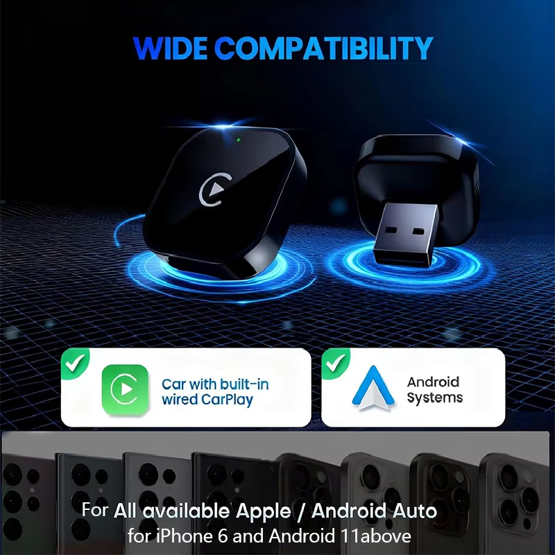 2-in-1 Wireless CarPlay Adapte - Quality Phone Accessories 评论和价格