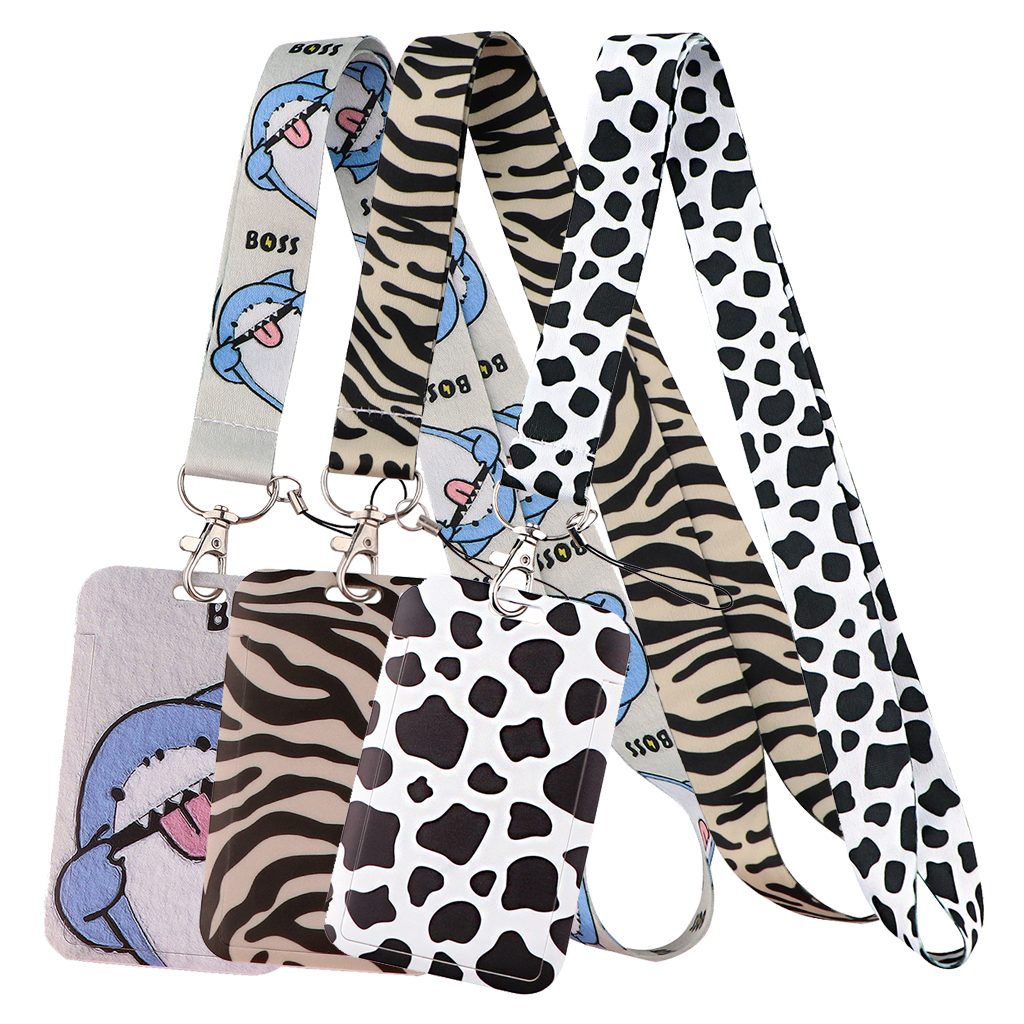 Cute Cow Credential Holder Zeb - Neck Hanging Phone Holder 评论和价格