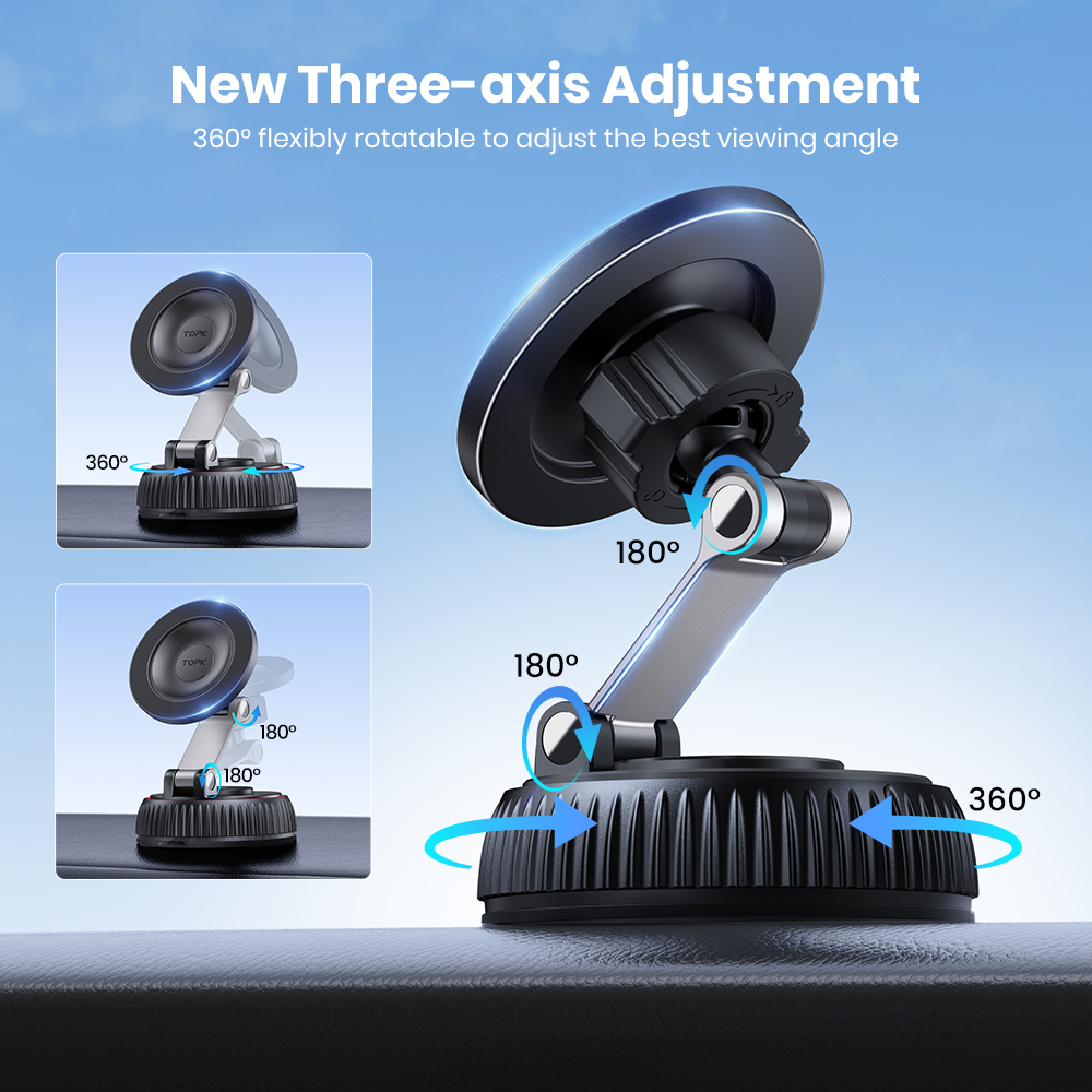 TOPK Magnetic Car Phone Mount  - Phone Accessories Holder Car 评论和价格