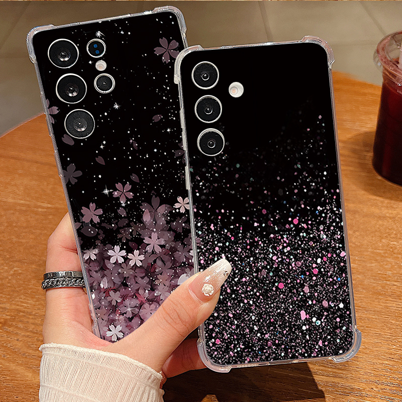 Cherry Blossom Pattern Phone C - Phone Case Clear 评论和价格