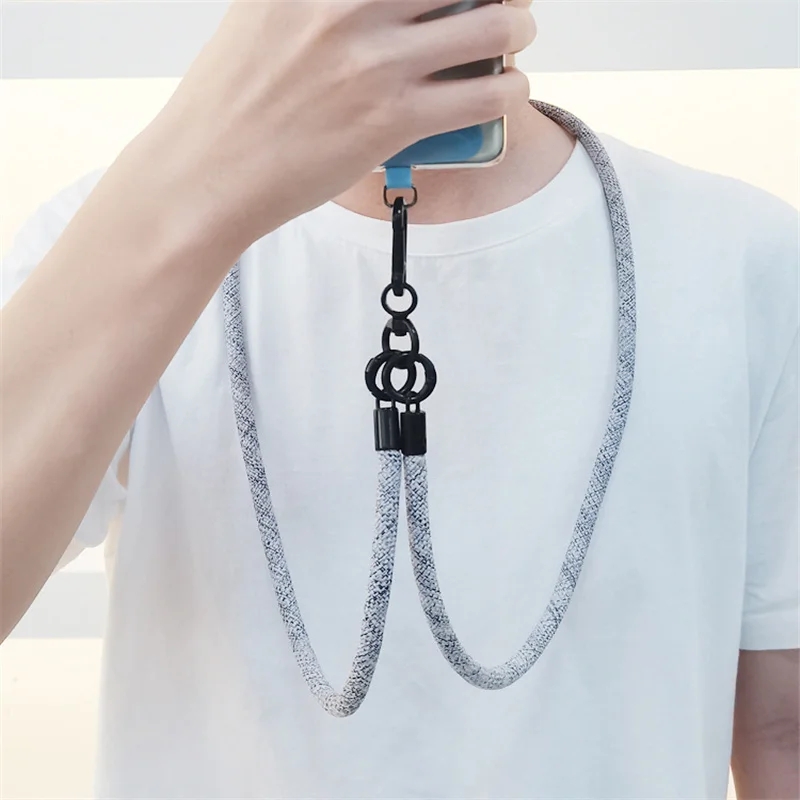 8MMx120CM Bold Long Mobile Pho - Neck Hanging Phone Holder 评论和价格