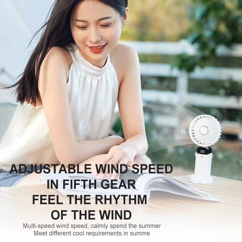 Handheld Mini Fan Wireless USB - Neck Hanging Phone Holder 评论和价格