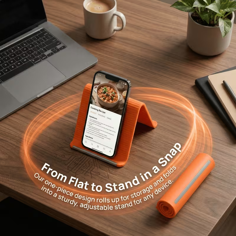 Creative Deformable Silicone P - Desk Phone Stand 评论和价格