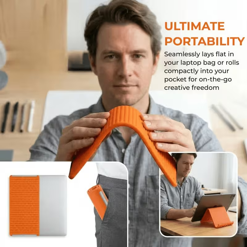 Creative Deformable Silicone P - Desk Phone Stand 评论和价格