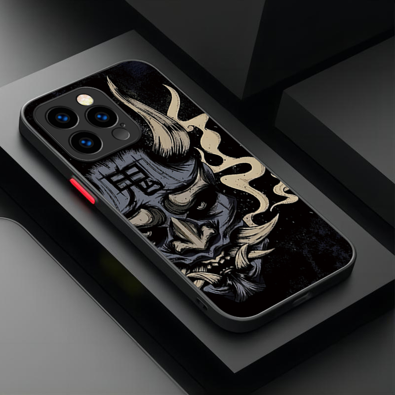 Samurai Hannya Mask Ghost Prin - X Phone Accessories 评论和价格