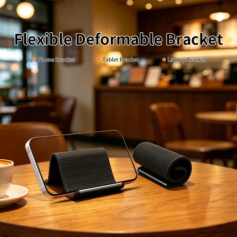 Portable Foldable Silicone Pho - Desk Phone Stand 评论和价格