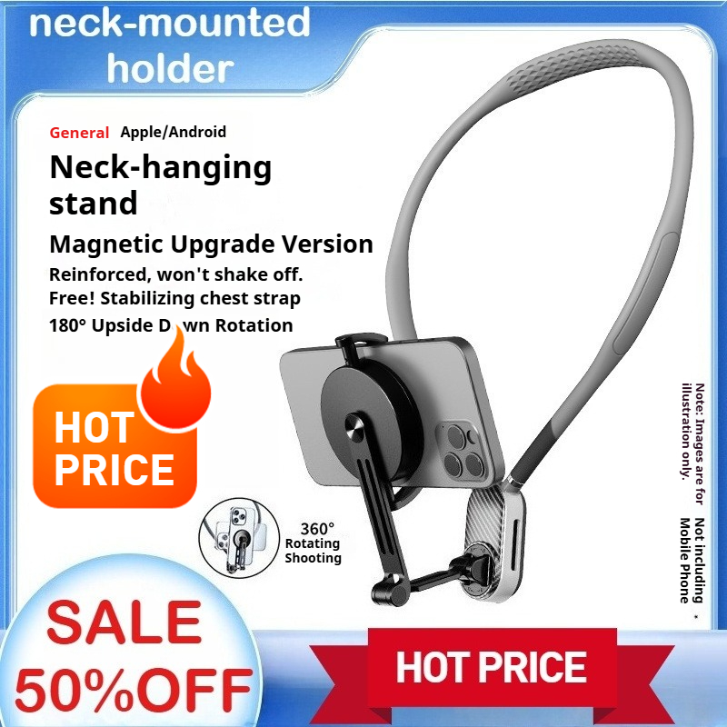 Magnetic neck hanging phone ho - Neck Hanging Phone Holder 评论和价格
