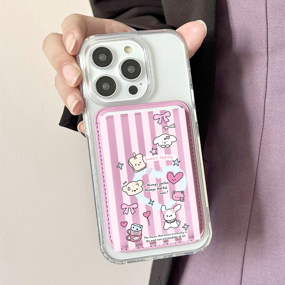 Cute Girly Sketch Style Leathe - Phone Accessories Useful 评论和价格