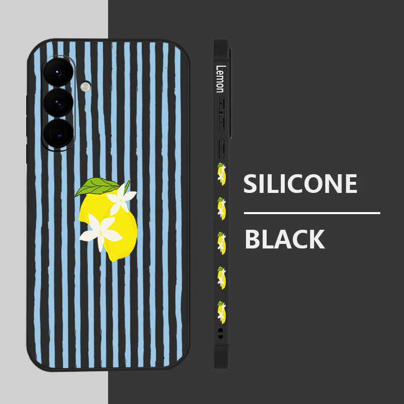 Stripe Lemon Print TPU Phone C - Phone Accessories Samsung 评论和价格