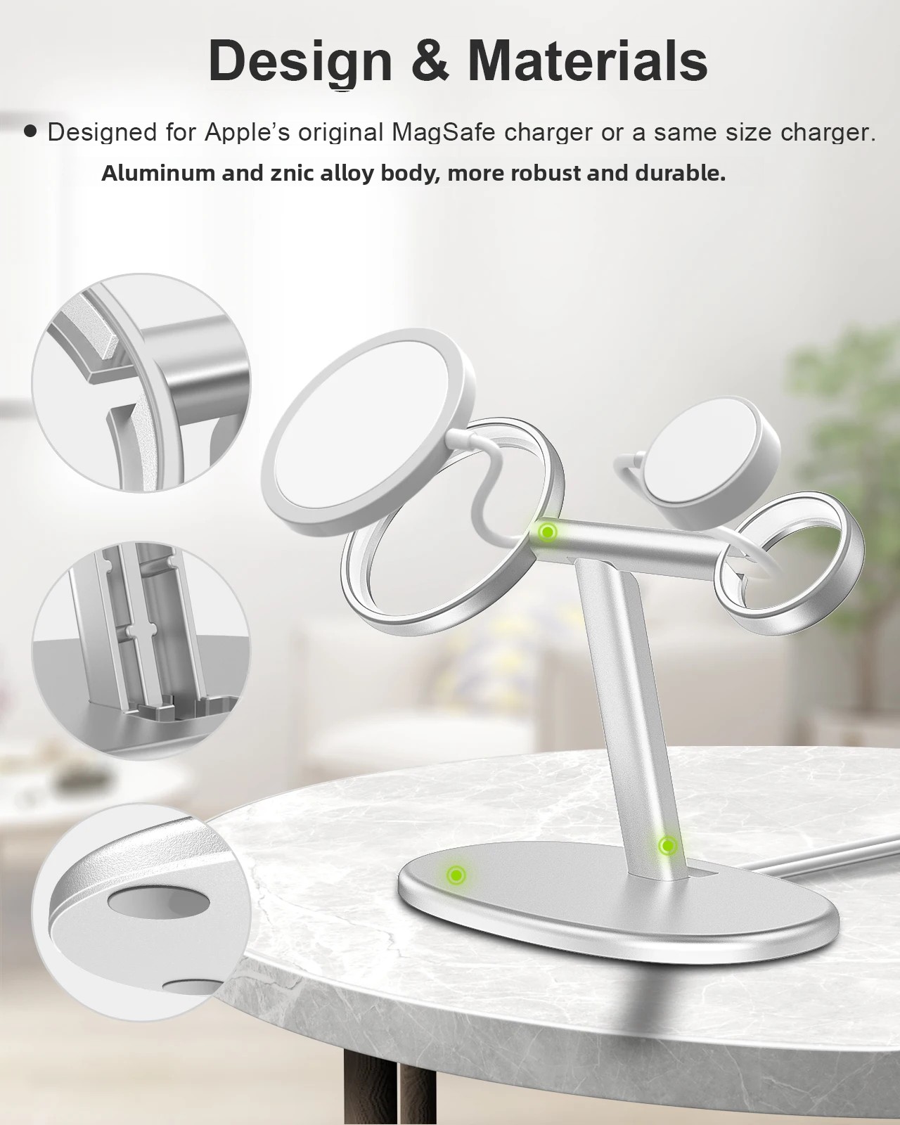 EWA 2-in-1 Desktop Phone Stand - Desk Phone Stand 评论和价格