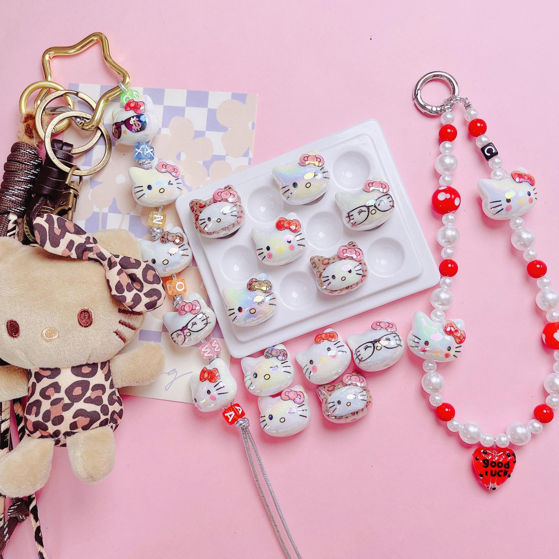 5/30PCS Colorful Kitty Cat Str - Phone Accessories Hanging 评论和价格