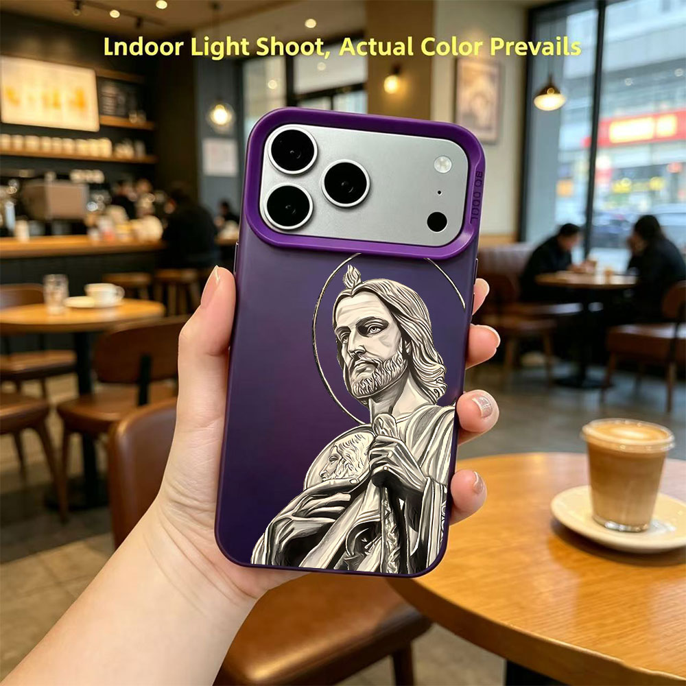 San Judas Tadeo Pattern Design - X Phone Accessories 评论和价格