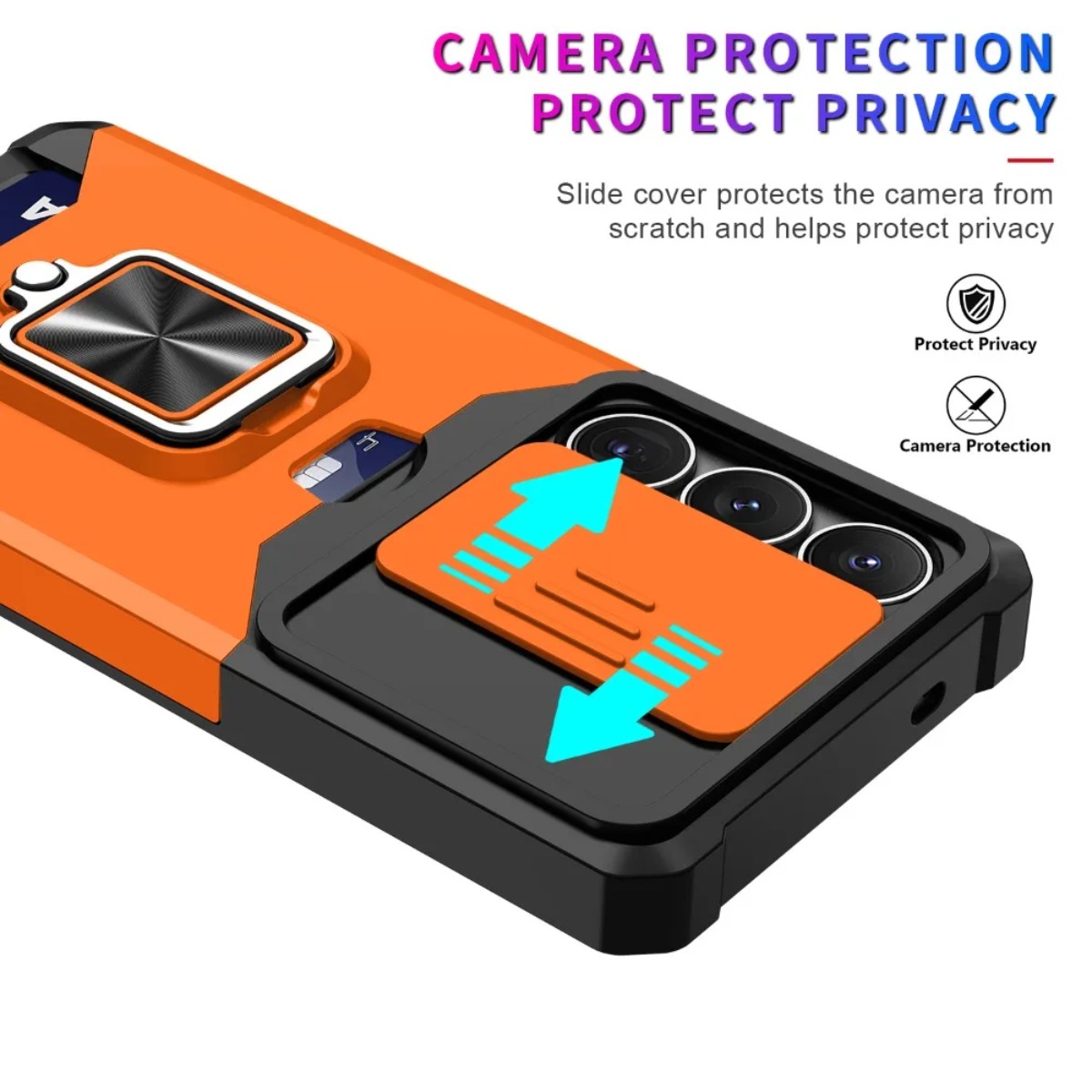 Card Slot Ring Holder Phone Ca - Phone Accessories Ring 评论和价格