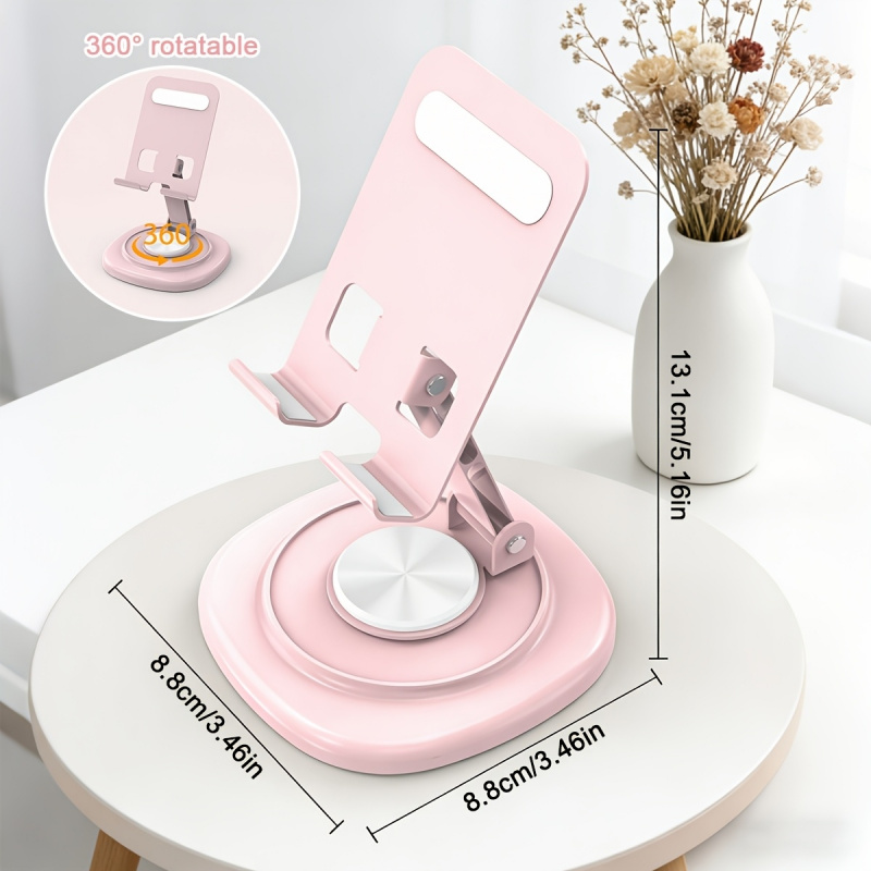 Macaron Desktop Metal Rotating - Desk Phone Stand 评论和价格