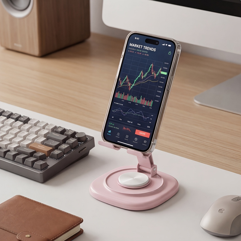 Macaron Desktop Metal Rotating - Desk Phone Stand 评论和价格