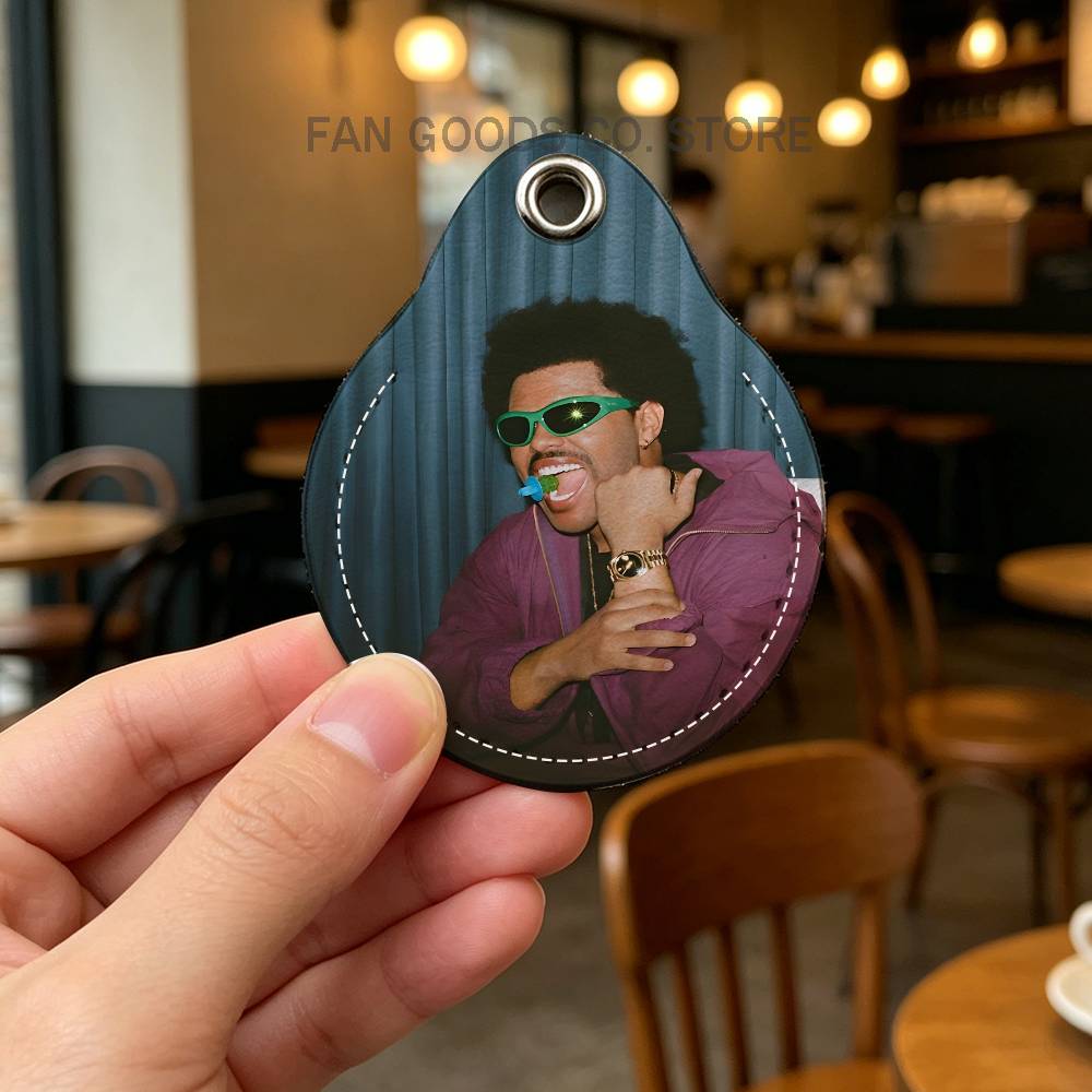 Singer The W-Weeknd PU Leather - Airtag Holder Case 评论和价格