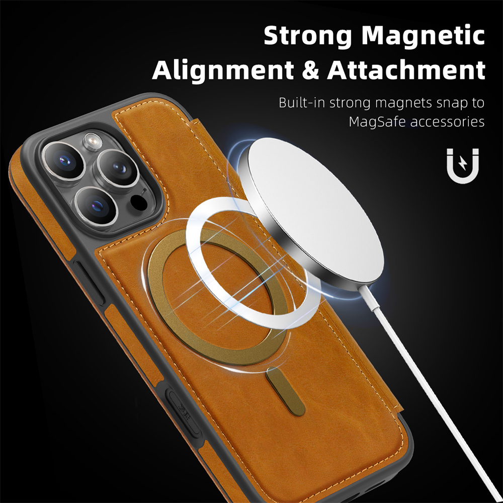 Magnetic Flip Leather Phone Ca - Phone Accessories Useful 评论和价格