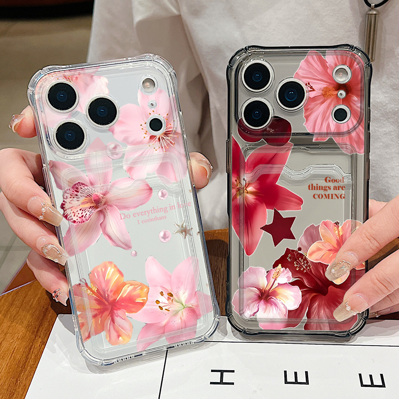 Card Slot Bag Clear Phone Case - Phone Case Clear 评论和价格
