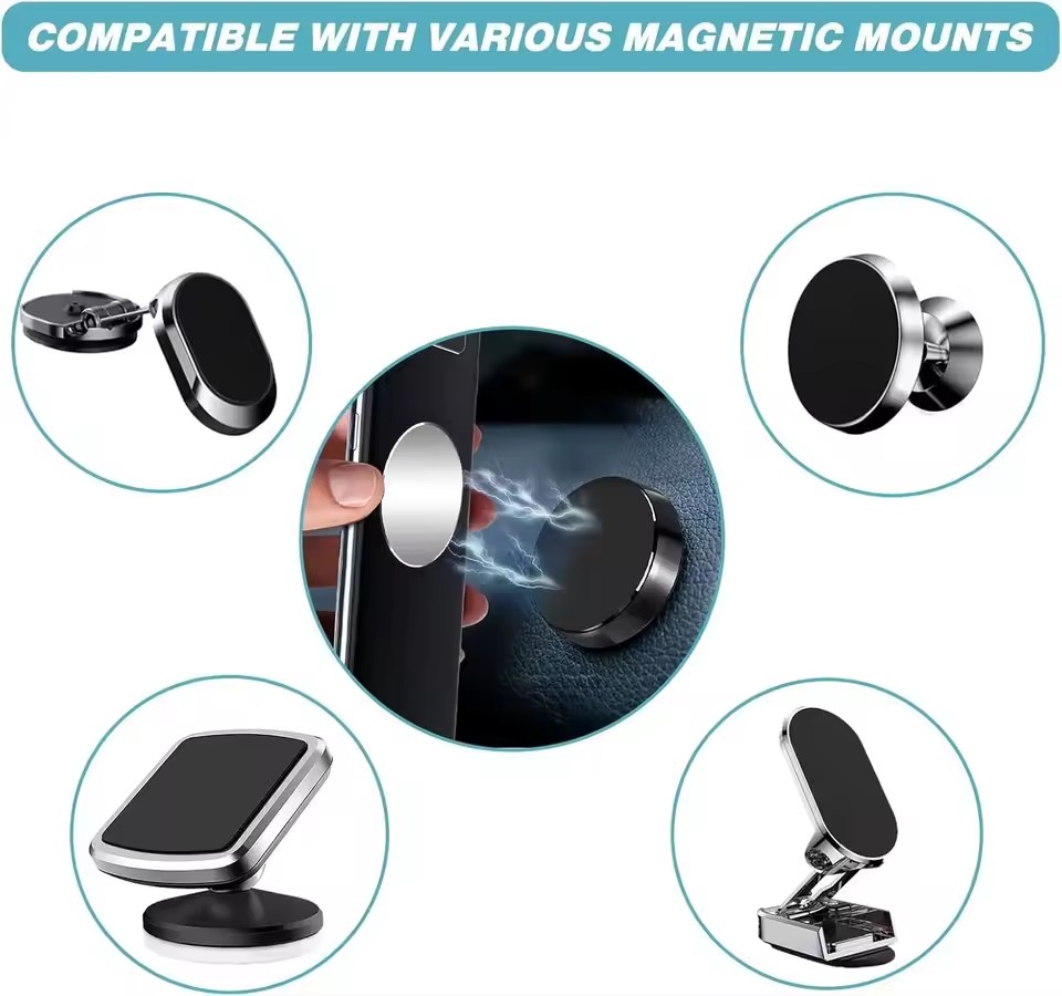 Metal Disk Plate for Magnetic  - Phone Accessories Holder Car 评论和价格