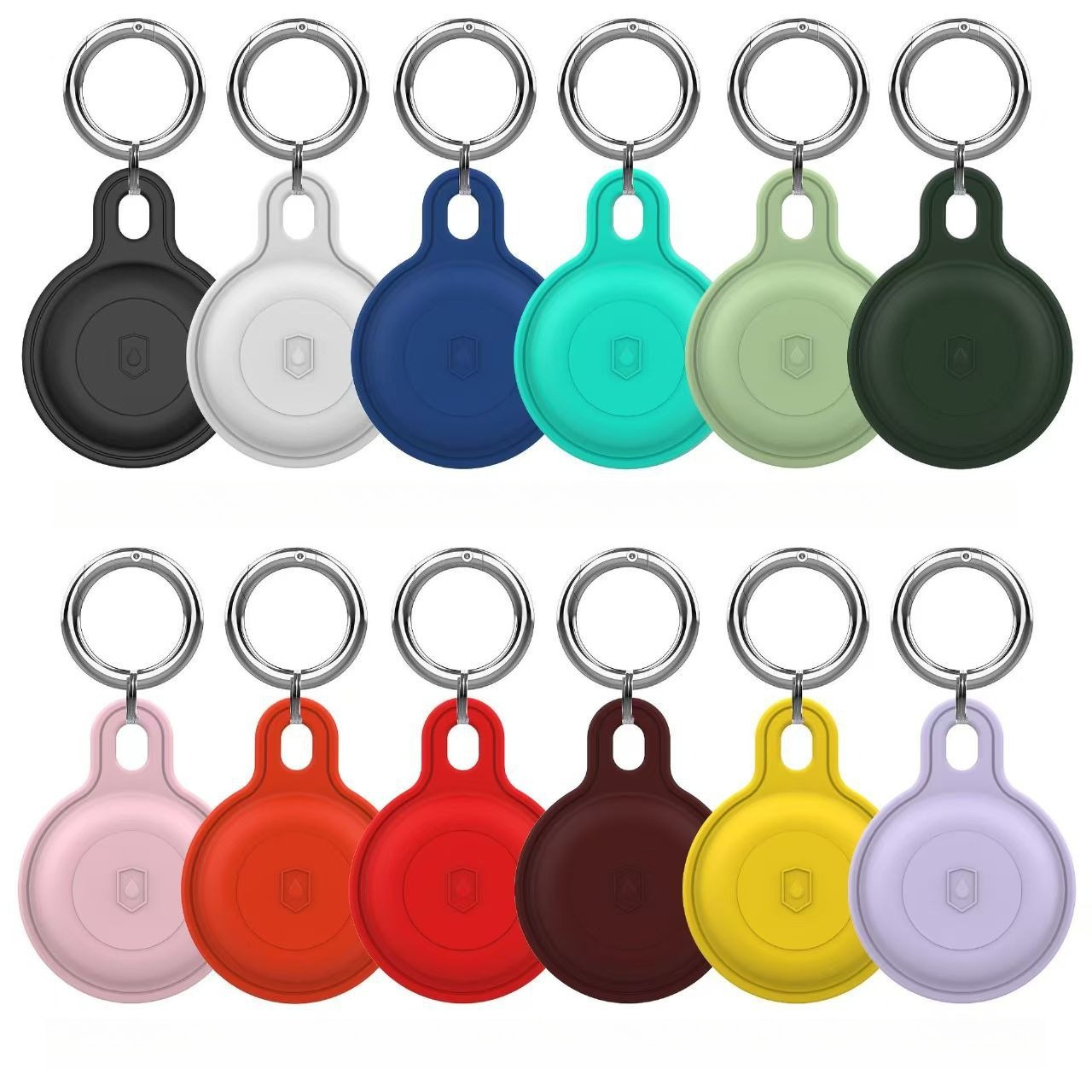 Upgraded Silicone Waterproof A - Airtag Holder Case 评论和价格