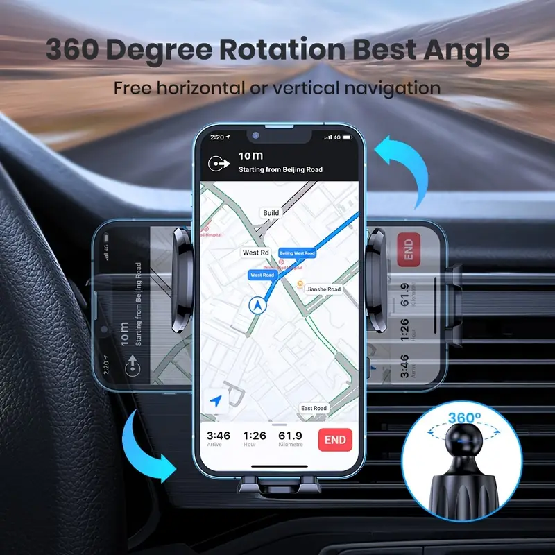 New Car Phone Holder Universal - Phone Accessories Holder Car 评论和价格
