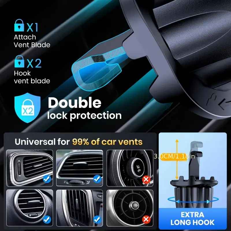 New Car Phone Holder Universal - Phone Accessories Holder Car 评论和价格