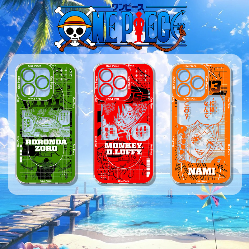 O-One Piece Monkey D. Luffy Ro - Phone Case Clear 评论和价格