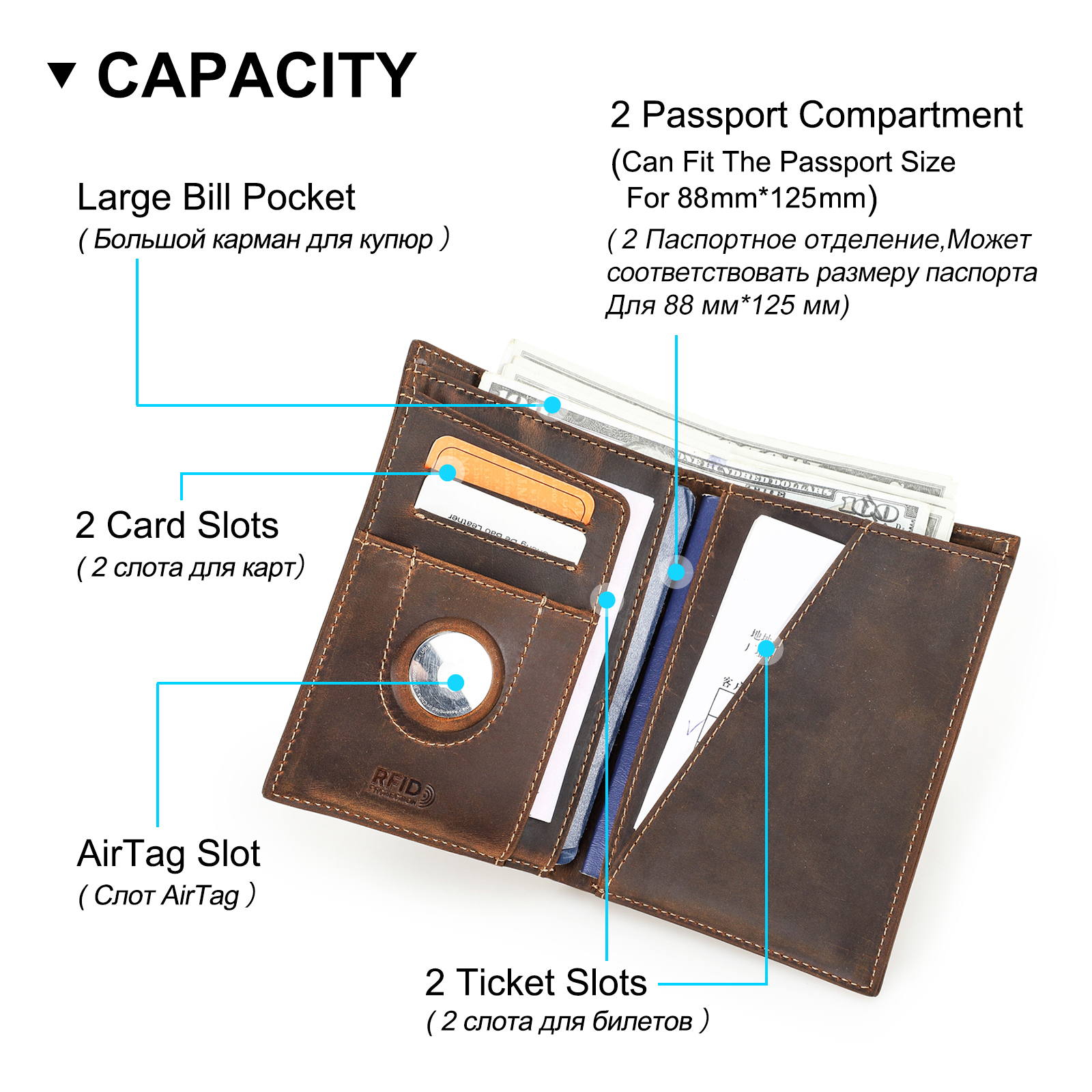 Customized Passport Cover Wall - Airtag Holder Case 评论和价格