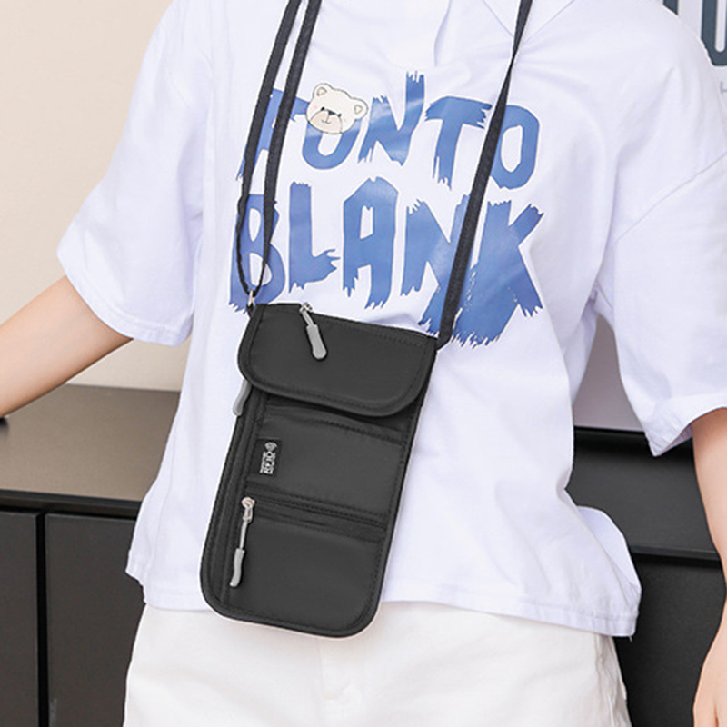 Portable Crossbody Bag Travel  - Neck Hanging Phone Holder 评论和价格