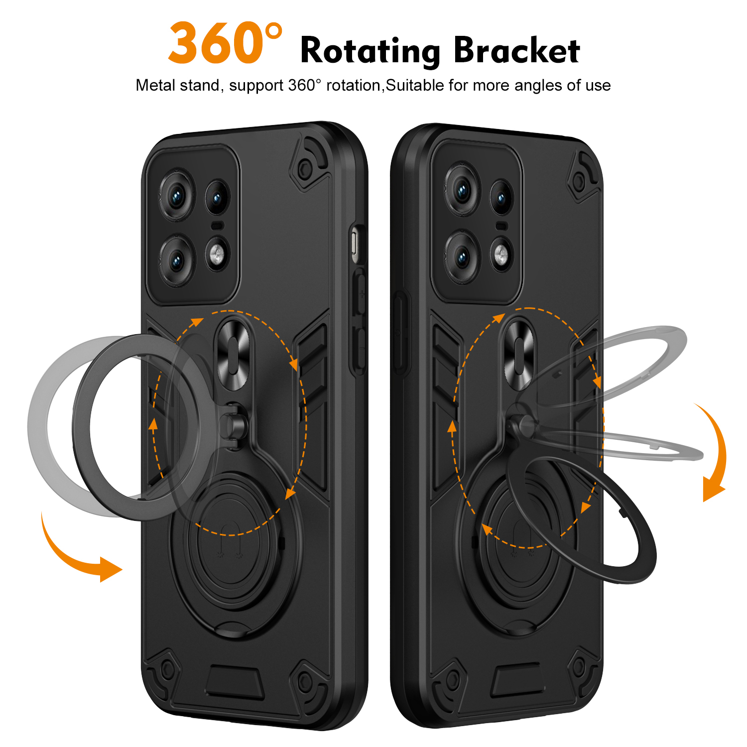 360 ° Rotating Metal Car Brack - Phone Ring Holder 评论和价格
