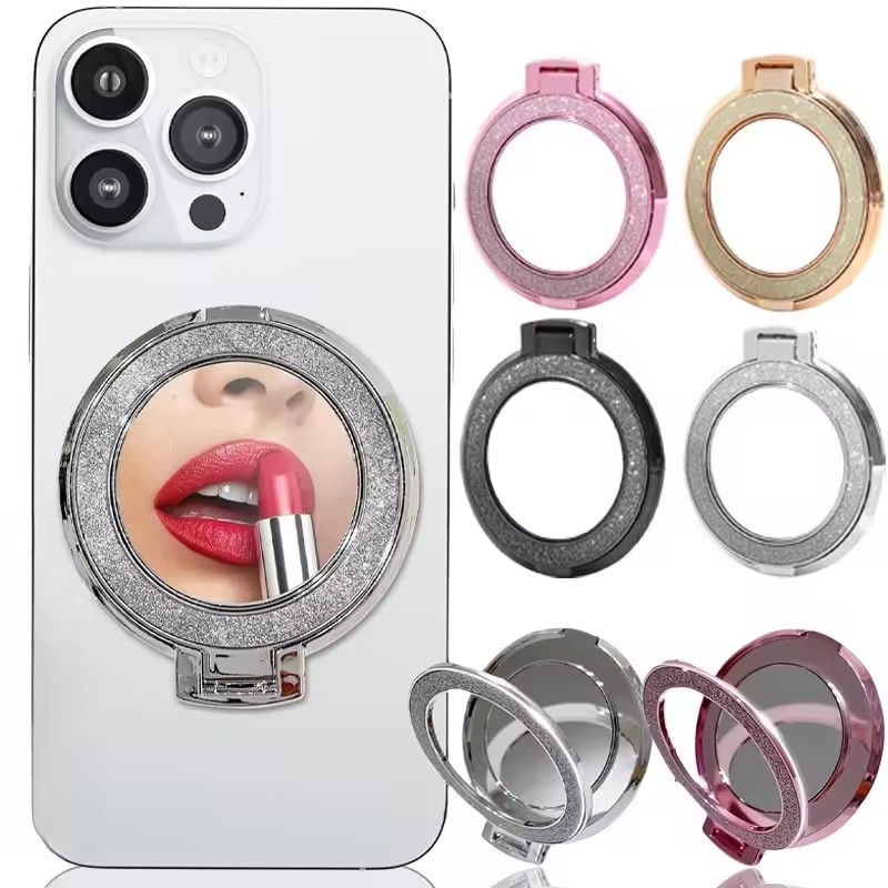 Glitter Mobile Phone Holder Ri - Phone Accessories And Gadget 评论和价格