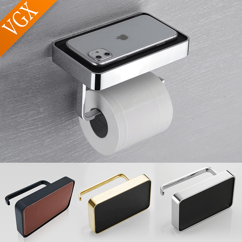 VGX Luxury Toilet Paper Holder - Phone Accessories Rack 评论和价格