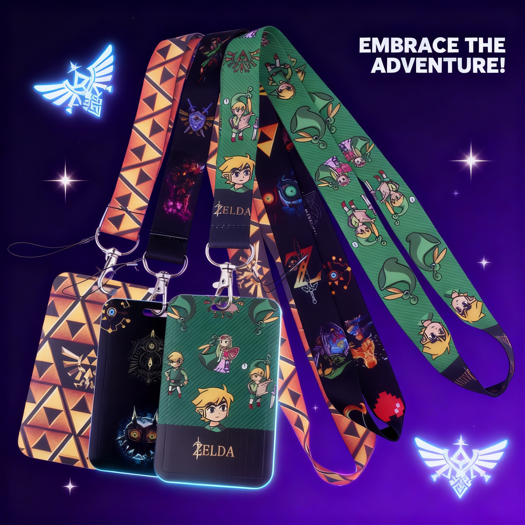 Cartoon Game Lanyards for Key  - Neck Hanging Phone Holder 评论和价格